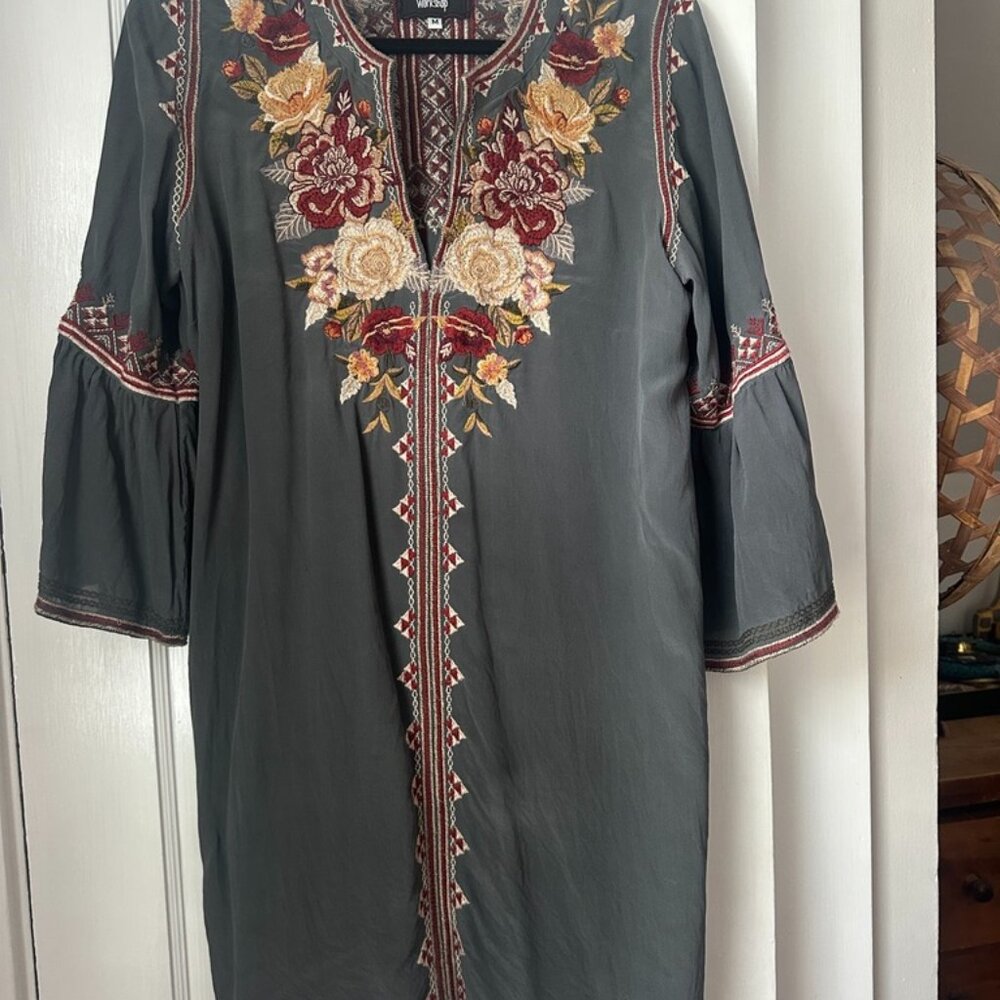 Johnny Was Silk Tunic Medium